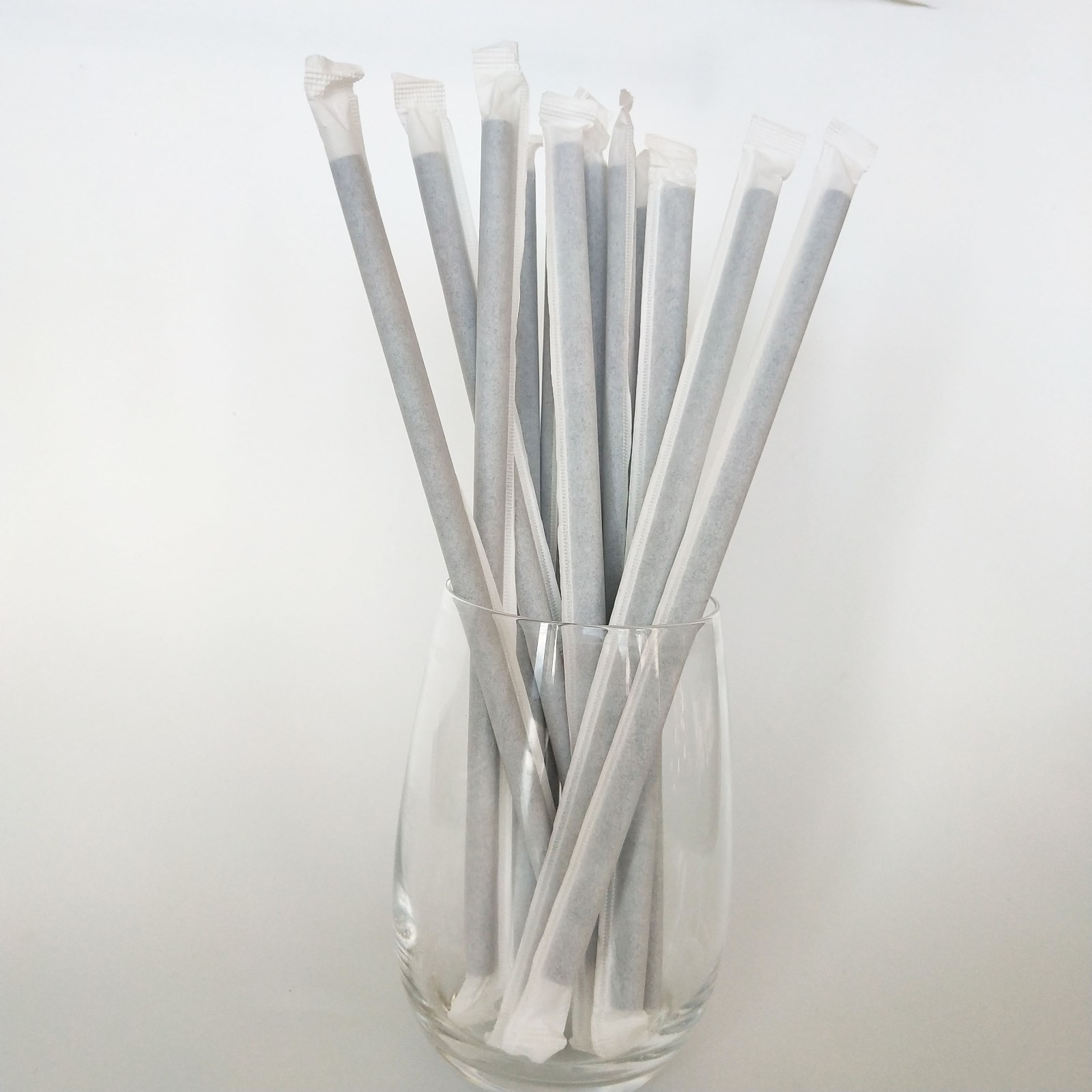 Biodegradable Paper Drinking Straws Individually Wrapped