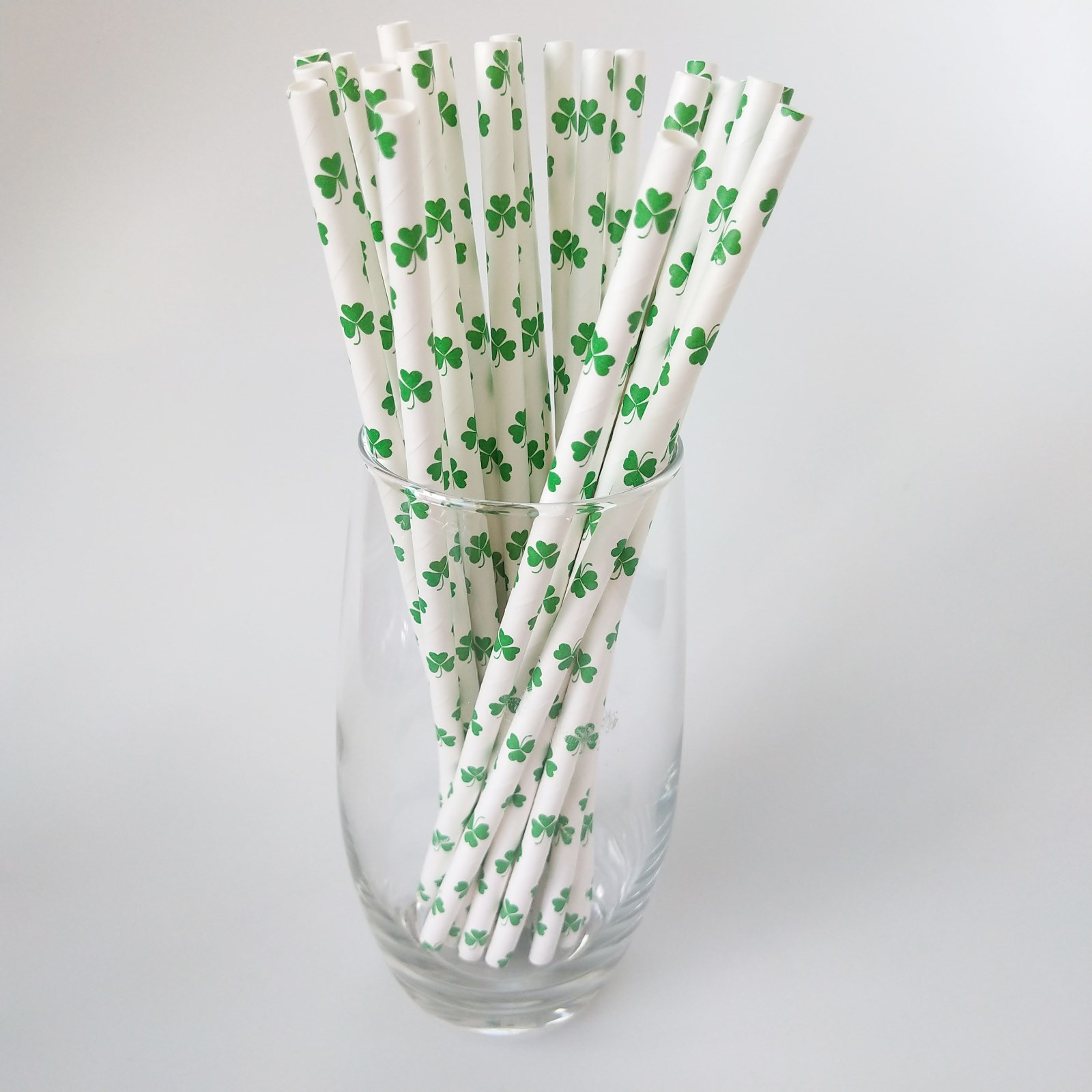 Four Leave Clover Jumbo Paper Straws