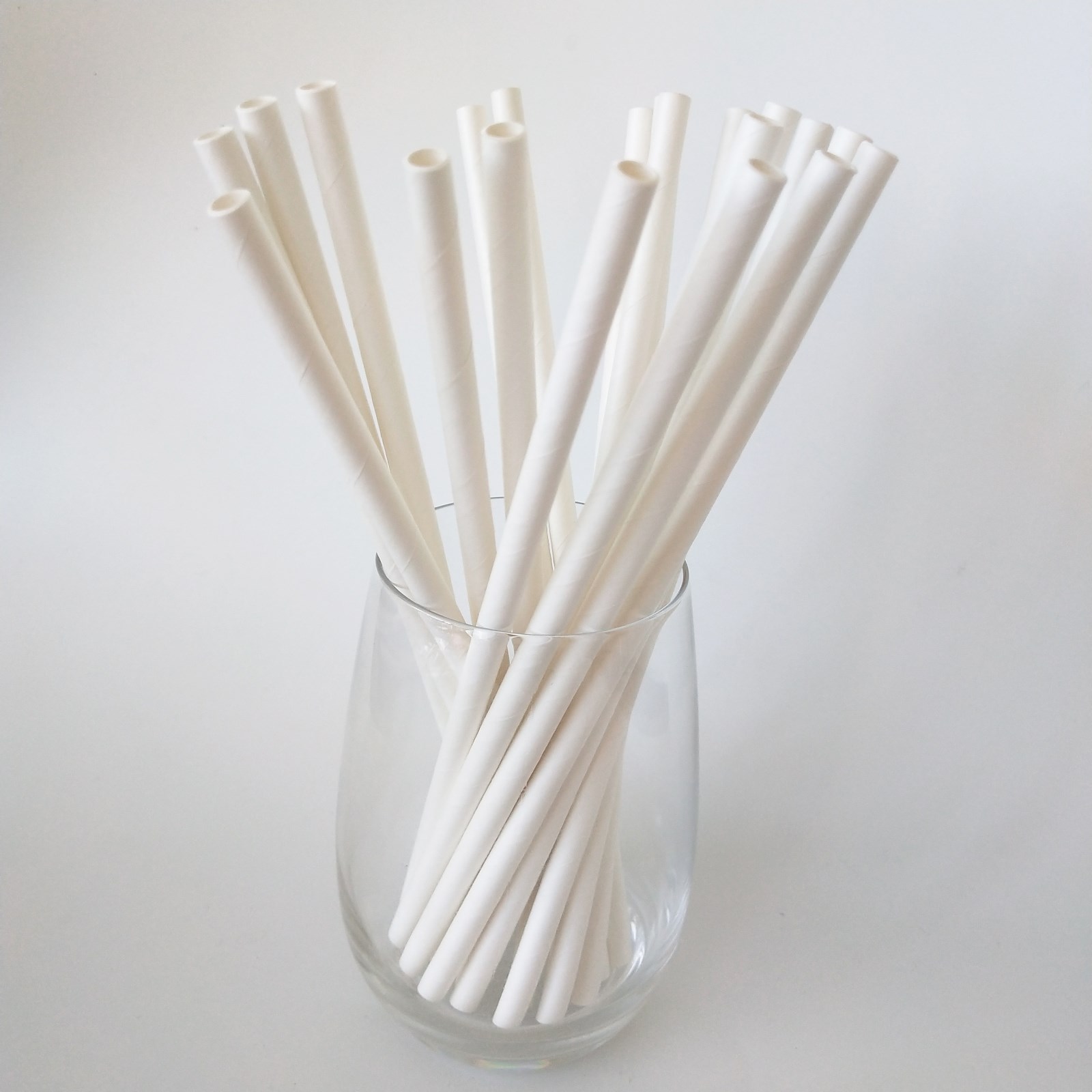 4 Layer 6mm Supper Strong Biodegradable Paper Drinking Straws